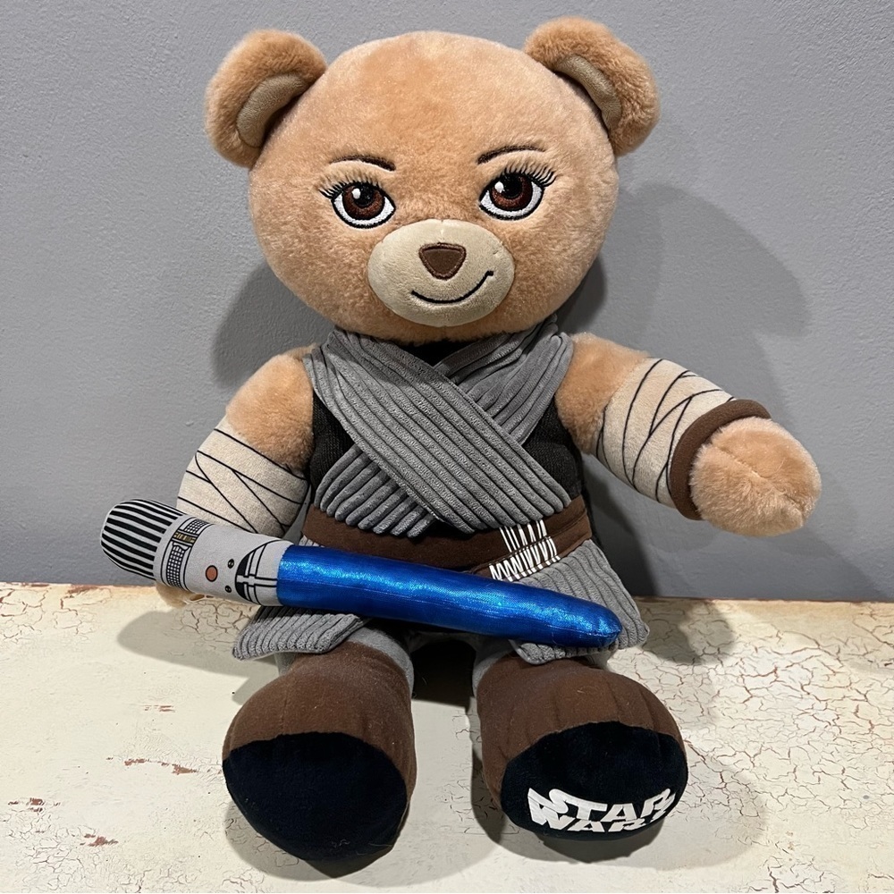 Build A Bear 16" Star Wars REY Girl Bear Plush Toy